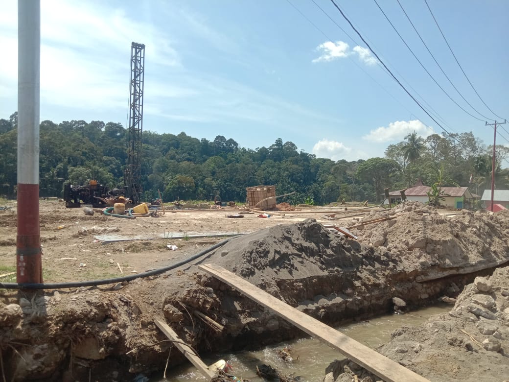 Salah satu sekolah yang rata tersapu galodo, di Salareh Aia Timur, Palembayan, Agam. Foto: Bayu Pamungkas